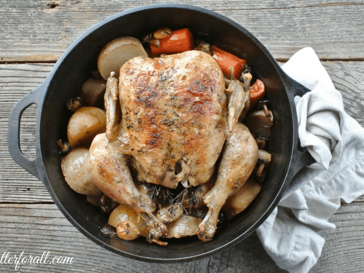 Whole chicken in the new 7qt Dutch Oven, words cannot describe the smells  in the kitchen : r/castiron