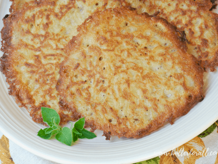 Sourdough Potato Pancakes (Latkes) – Fully Fermented and Tummy Friendly •  Butter For All