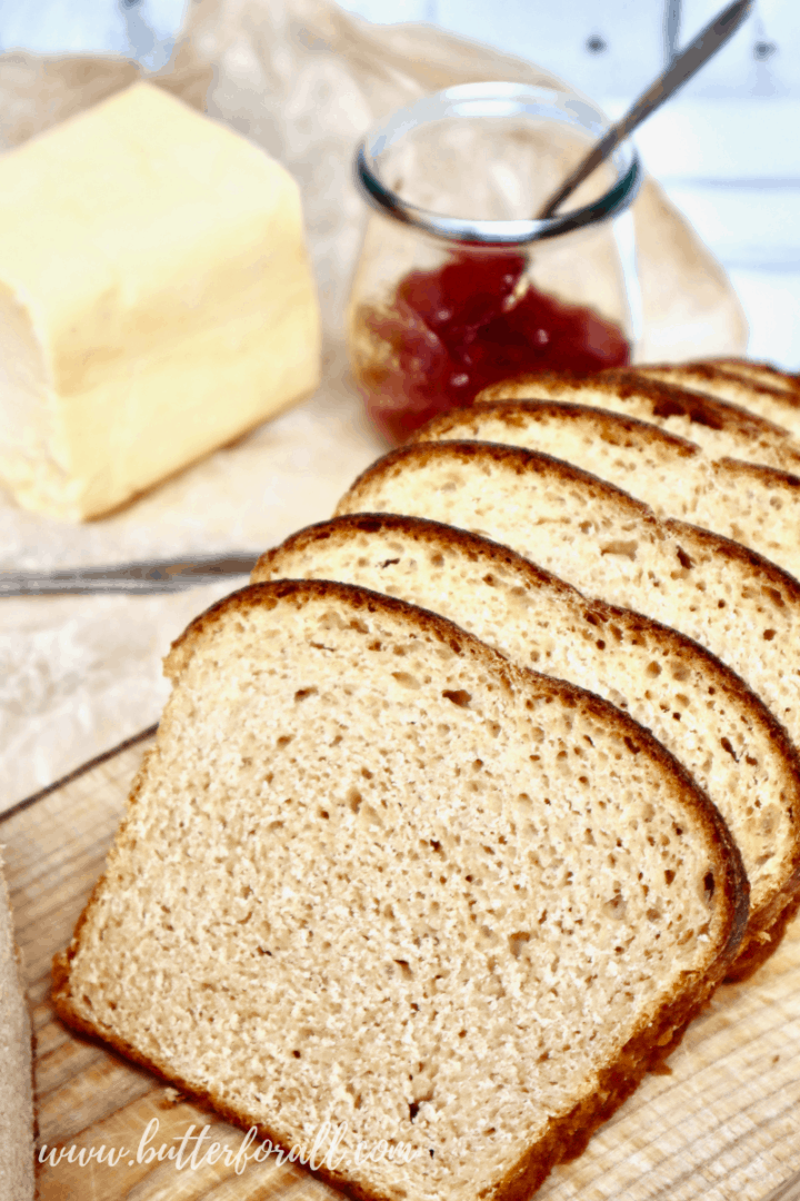 Kamut Sourdough Sandwich Bread • Butter For All