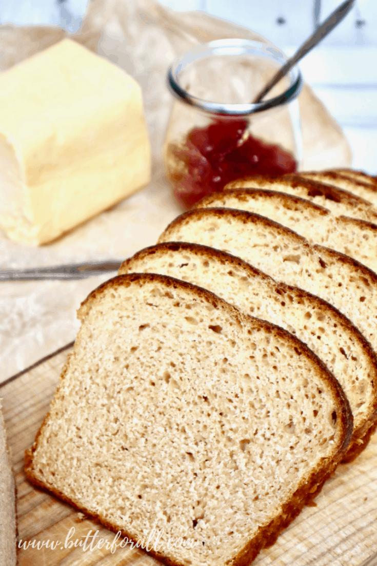 Kamut Sourdough Sandwich Bread • Butter For All