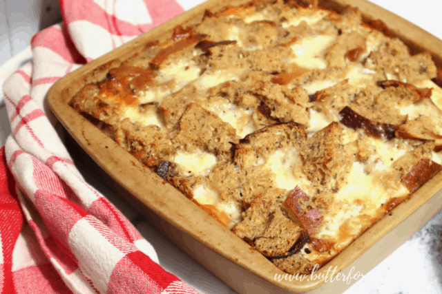 Savory Sourdough Bread Pudding • Butter For All