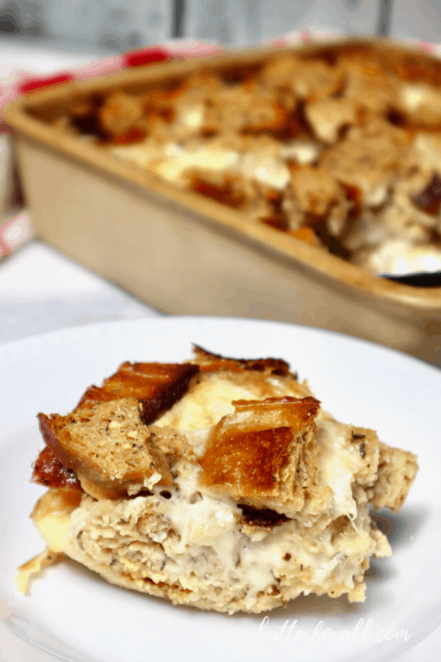 Savory Sourdough Bread Pudding • Butter For All