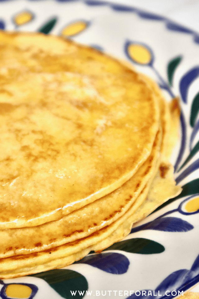 Long-Fermented Einkorn Sourdough Pancakes • Butter For All